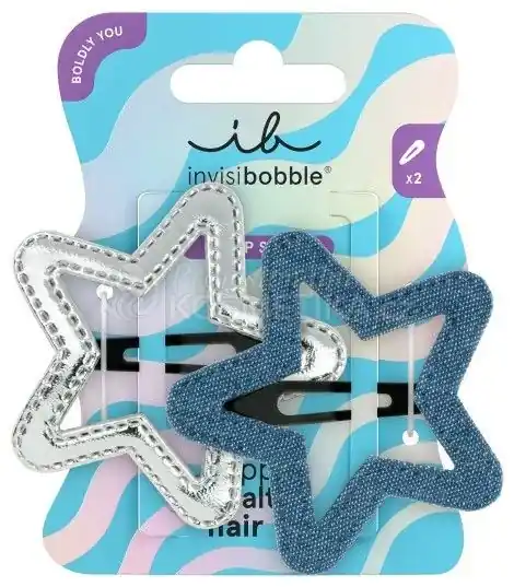 Sleva Invisibobble CLIPSTAR Starlight Serenade - Sponka do vlasů 2 ks