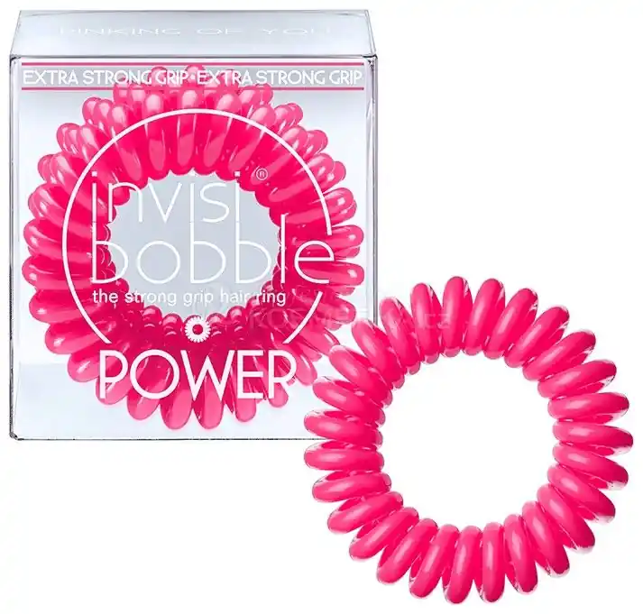 Nová Kolekce Invisibobble Power Pinking of you - Maxi gumička do vlasů růžová 3ks