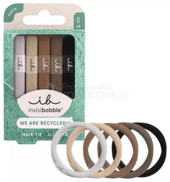 Víkendová Akce Invisibobble HAIR TIE Mocha - Gumička do vlasů 5 ks