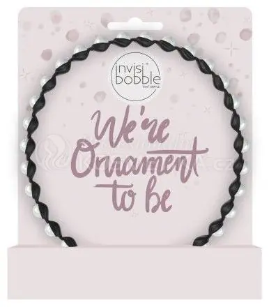 Invisibobble HAIRHALO Sparks Flying We're Ornament to Be - Nastavitelná čelenka Speciální Cena