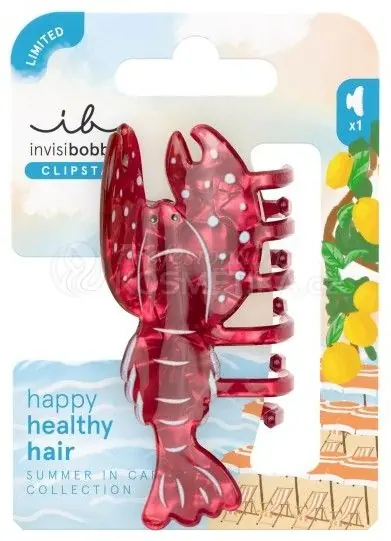 Invisibobble lipstar M SIC Lobster Lover - Skřipec do vlasů 1 ks Ověřený