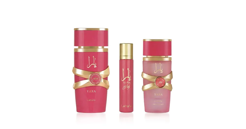 Nejlepší Cena Lattafa Yara Candy EDP 100 ml + EDP MINI 12 ml + vlasový sprej 50 ml W