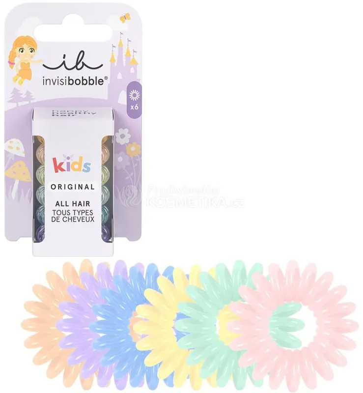 Invisibobble Kids ORIGINAL Take Me to Candyland - Gumičky do vlasů 6 ks Autentický