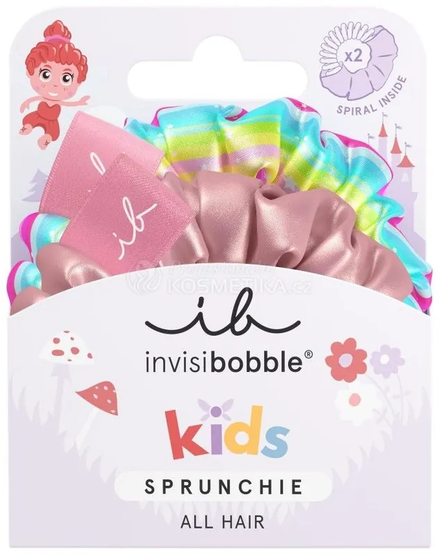 Novinka Invisibobble KIDS SPRUNCHIE Too Good to Be Blue - Gumička do vlasů 2 ks