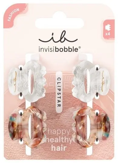 Zlevněný Invisibobble Clipstar Petit Bijoux S - Skřipce do vlasů 4 ks