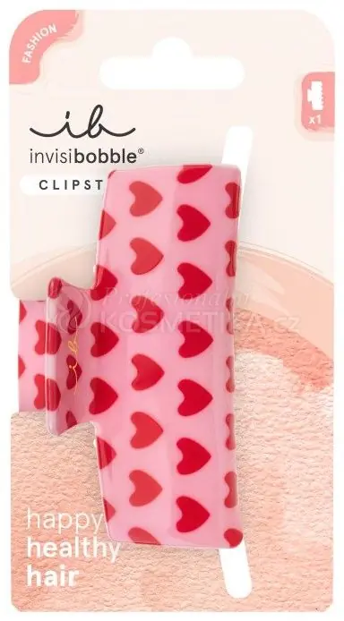 Oblíbený Invisibobble CLIPSTAR M Love is in the hair - Skřipec do vlasů 1 ks