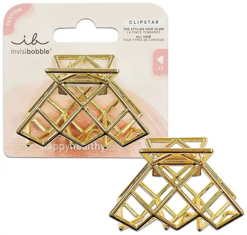 Invisibobble CLIPSTAR Divine Metal - Skřipec do vlasů 1 ks Cenový Hit