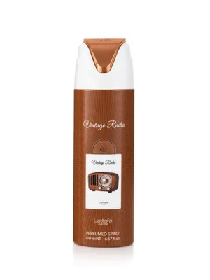 Lattafa Pride Vintage Radio DEO ve spreji 200 ml UNISEX Víkendová Akce