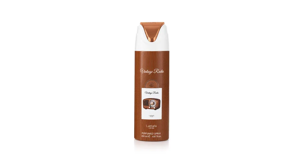Lattafa Pride Vintage Radio DEO ve spreji 200 ml UNISEX Víkendová Akce