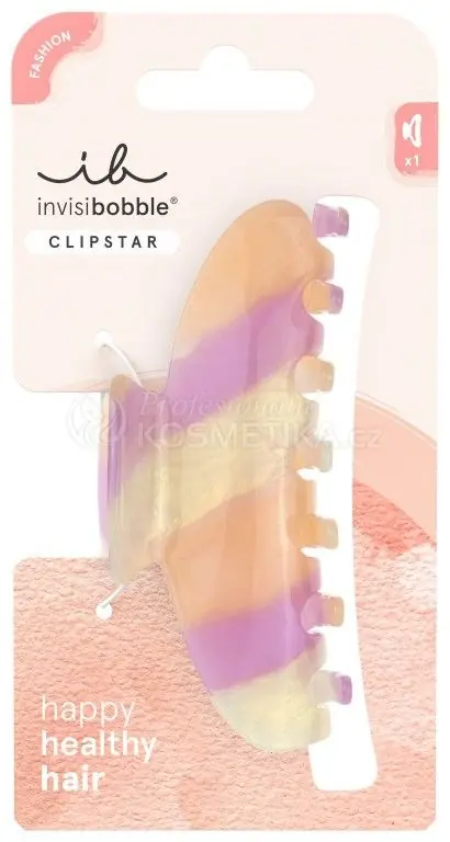 Koupit Online Invisibobble CLIPSTAR L Tricolor - Skřipec do vlasů 1 ks