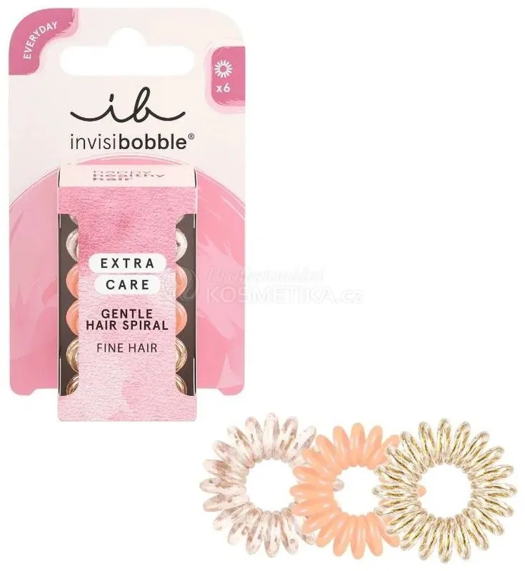 Invisibobble Extra Care Delicate Duties - Gumička do vlasů 6 ks Nová Kolekce