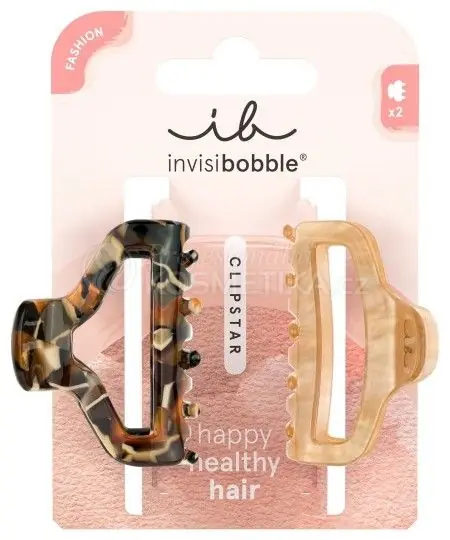 Invisibobble Clipstar M Golden Roar - Skřipec do vlasů 2 ks Cenově Výhodný