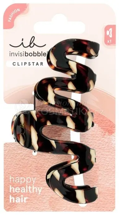 Invisibobble Clipstar L Cacoa Cream - Skřipec do vlasů 1 ks Finální Výprodej