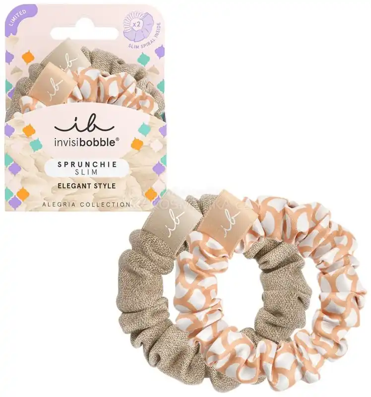 Odeslání Ihned Invisibobble SPRUNCHIE SLIM Alegria Rooting for You - Gumička do vlasů slim 2 ks