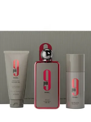 Afnan 9 pm Rebel EDP 100 ml + tělový sprej 150 ml + SG 150 ml UNISEX Objednat Nyní
