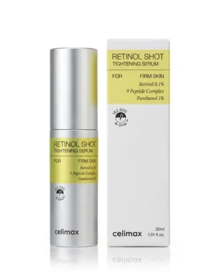 Ihned K Objednání Celimax Retinol Shot Tightening Serum For Firm Skin 30 ml