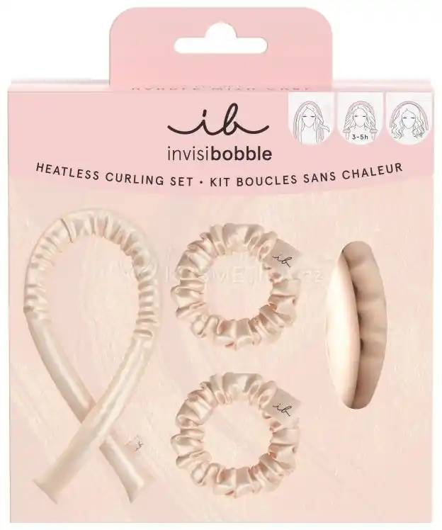 Nová Kolekce Invisibobble Handle with Curl GIFT SET- Sada pro tvarování vln 3 ks
