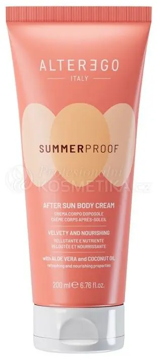Alter Ego Urban Summer Proof After Sun Body Cream - Tělový krém po opalování 200 ml Nakupujte Hned