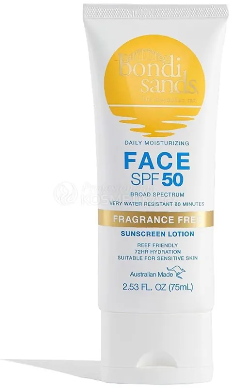 Tovární Cena Bondi Sands SPF 50+ Face Fragrance Free - Opalovací krém na obličej bez parfemace SPF 50+ 75 ml
