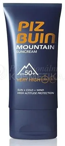 Piz Buin Mountain Sun Cream SPF 50+ - hydratující krém chránící pokožku 50 ml Dokud Zásoby Vydrží