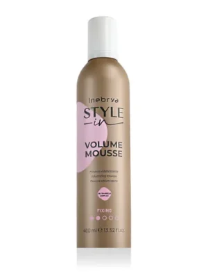 Inebrya Style-In Volume Mousse 400 ml Dokud Zásoby Vydrží