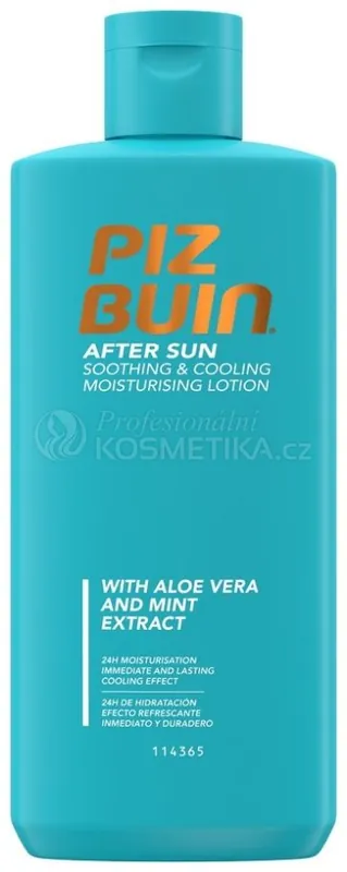 Piz Buin After Sun Soothing Cooling Moisturising Lotion - Zklidňující chladivé mléko po opalování 200 ml Akce