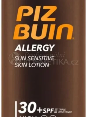 Zlevněný Piz Buin Allergy Sun Sensitive Skin Lotion SPF 30 - Tělové mléko pro citlivou pokožku 400 ml
