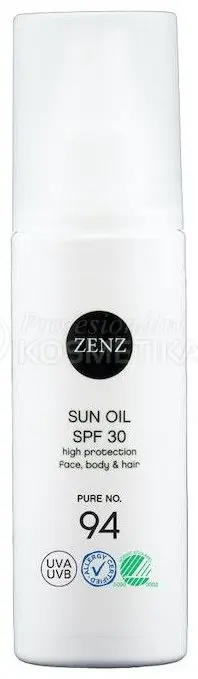 Akční Nabídka Zenz Organic No. 94 SUN Oil SPF 30 High protection face body & hair PURE - Opalovací olej SPF 30 150 ml