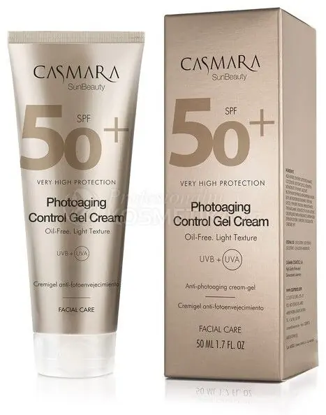 Casmara SunBeauty Photoaging Control Gel Cream - Pleťový gel-krém proti fotostárnutí SPF50+ 50 ml Akce