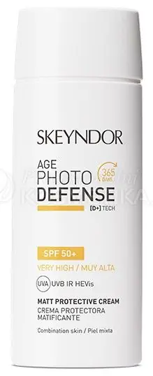 Zlevněný Skeyndor Age Photo Defense Matt Protective Cream SPF50+ - Matný ochranný krém 75 ml