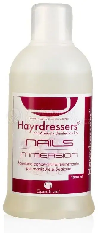 Bezpečná Platba Hayrdressers Dezinficante Nails Immersion - Koncentrovaný dezinfekční roztok pro manikúru a pedikúru 1000ml
