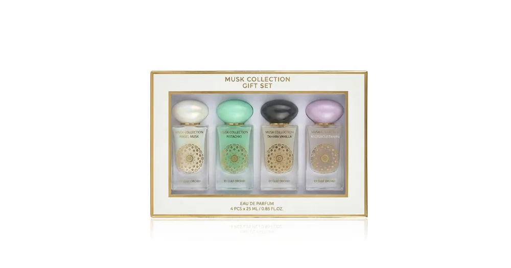 Jen Po Omezenou Doba Gulf Orchid Musk Collection Aura Edition Gift Set EDP 4 x 25 ml UNISEX