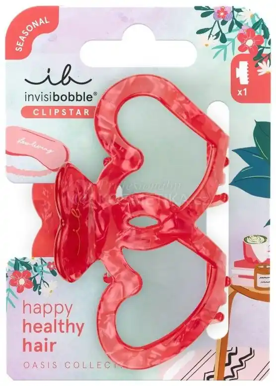 Invisibobble CLIPSTAR M Oasis Lovers Nest - Skřipec do vlasů 1 ks Speciální Cena