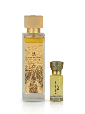 Novinka Swiss Arabian Enigma of Taif Extrait de Parfum 100 ml + parfémovaný olej 12 ml UNISEX
