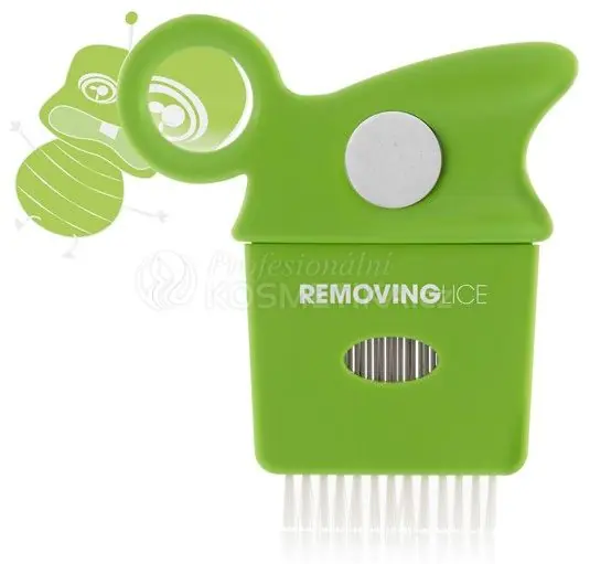 Vrácení Zdarma Labor Pro Removing Lice - Odvšivovací hřeben Zelený