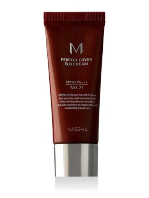 MISSHA M Perfect Cover BB Cream SPF 42 PA+++ (No. 21 Light Beige) 20 ml Super Cena