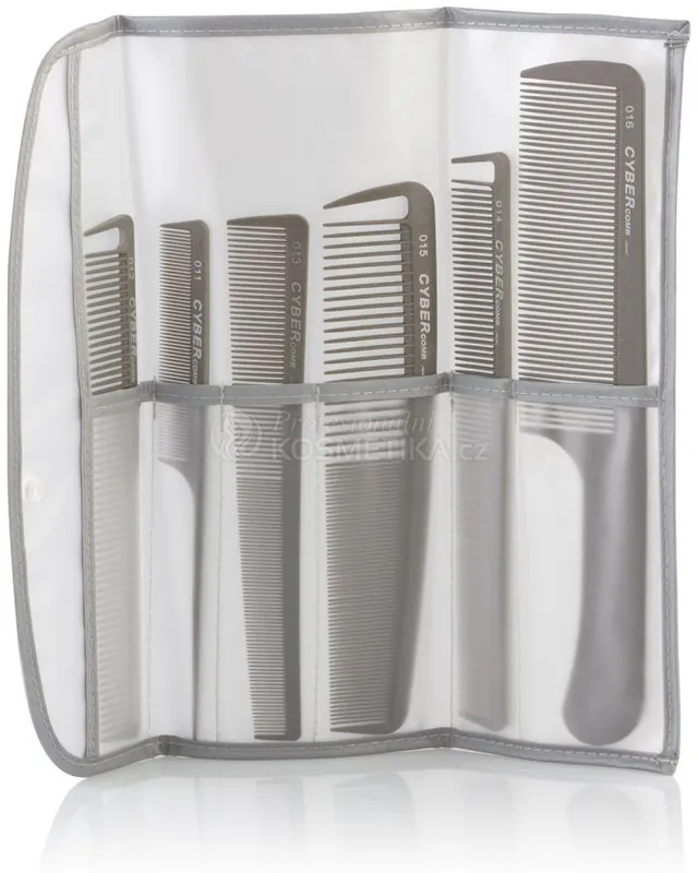 Hit Sezóny Labor Pro Cyber Combs Kit - Sada kadeřnických hřebenů 6ks