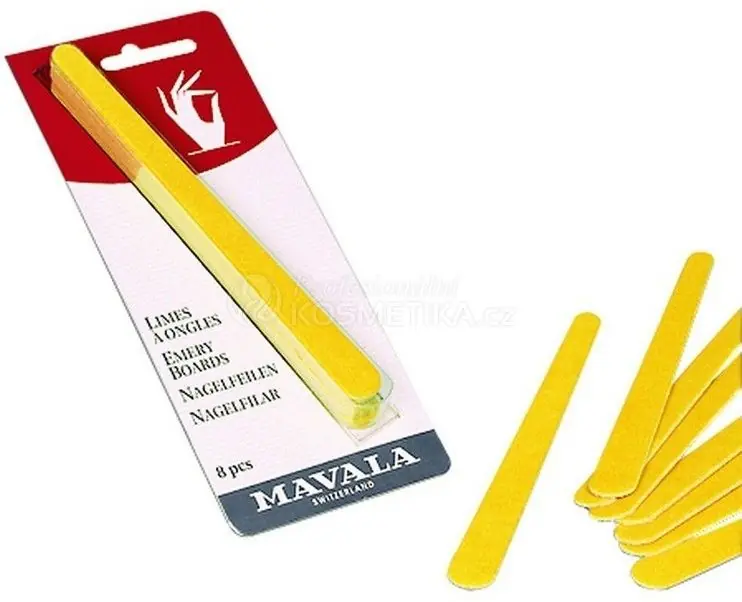 Mavala Emery Boards - Pilníky na nehty 8ks Nízká Cena