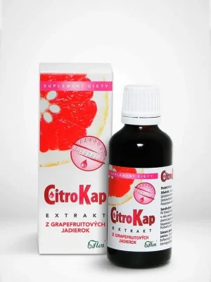 Značkový Citrokap - grepové semínka