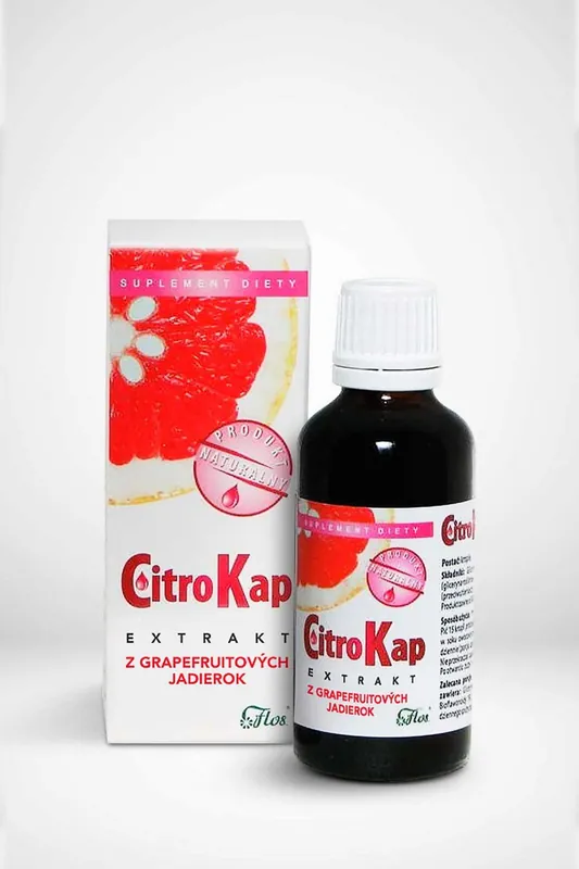 Značkový Citrokap - grepové semínka
