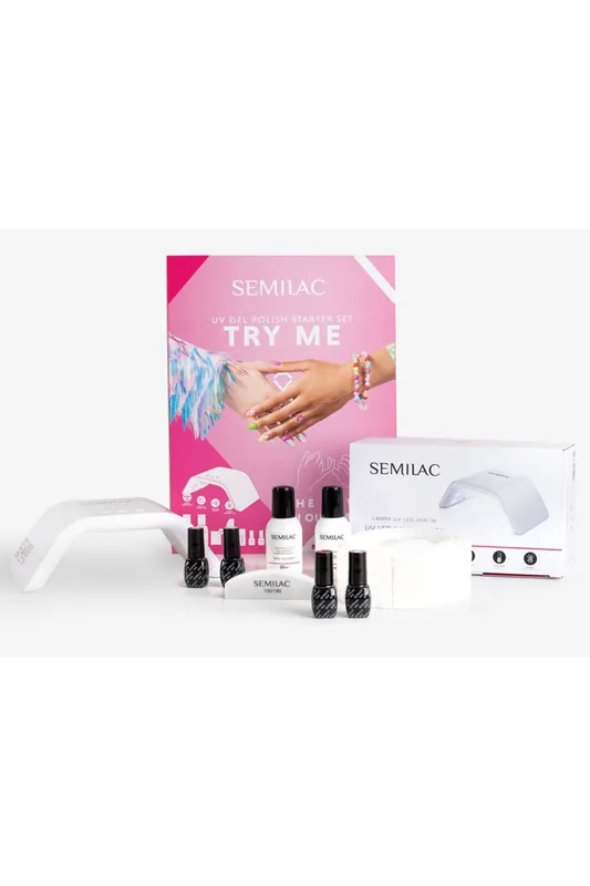 Nízká Cena SEMILAC Try Me Starter Sada na nechty