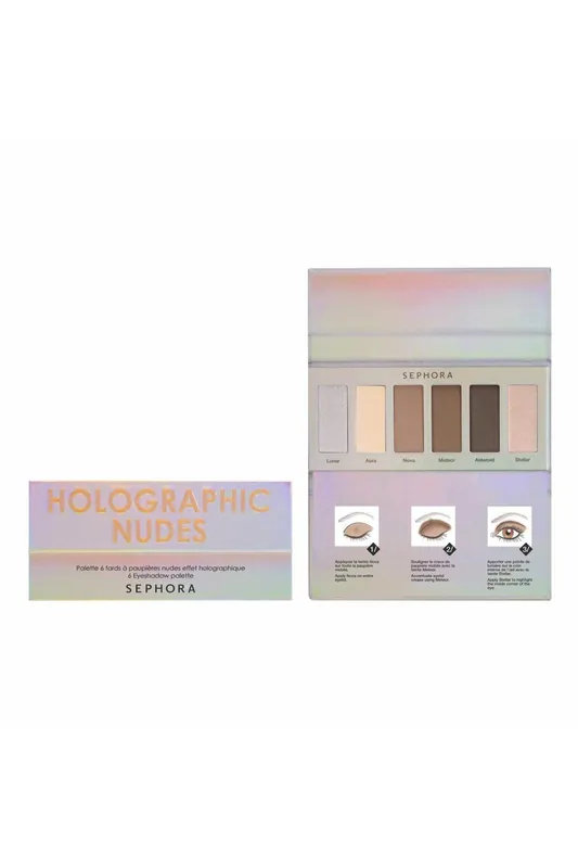 Sephora Paleta očních stínů Holographic Nudes Cenová Bomba