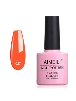 AIMEILI gelový lak na nehty - 027 Orange Sweetie Akční Cena