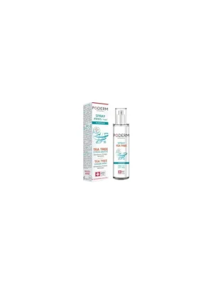 Ověřený Poderm, uklidňující sprej na nohy s tea tree olejem, 50ml