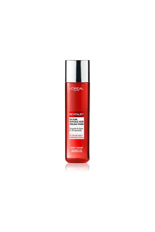 L'Oréal Revitalift peeling toner, 180 ml Akční Nabídka