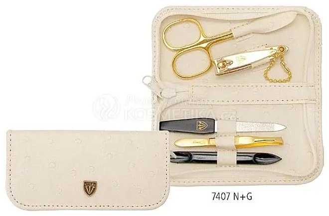 Výhodná Nabídka Kellermann Fashion Materials 7407 F N - Luxusní manikúra krémová 5 dílná