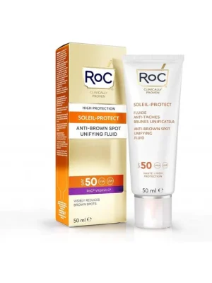 Výprodej ROC High Protection Anti-Brown Spot Unifying Fluid SPF50 50ml