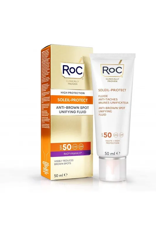 Výprodej ROC High Protection Anti-Brown Spot Unifying Fluid SPF50 50ml