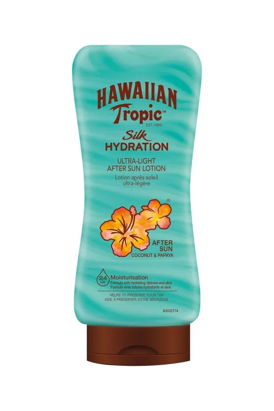 Nízká Cena Hawaiian Tropic, Silk Hydration Ultra-light, krém po opalování,180 ml
