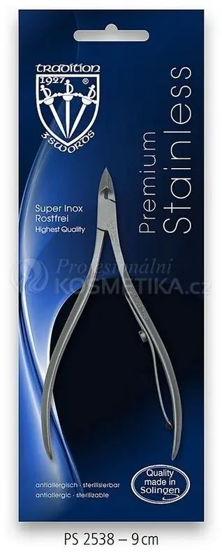 Sleva Kellermann Premium Stainless PS2538 - Kleště na kůži 9 cm